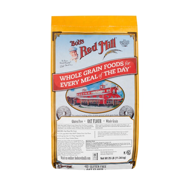 Bob's Red Mill Gluten Free Oat Flour 25lbs